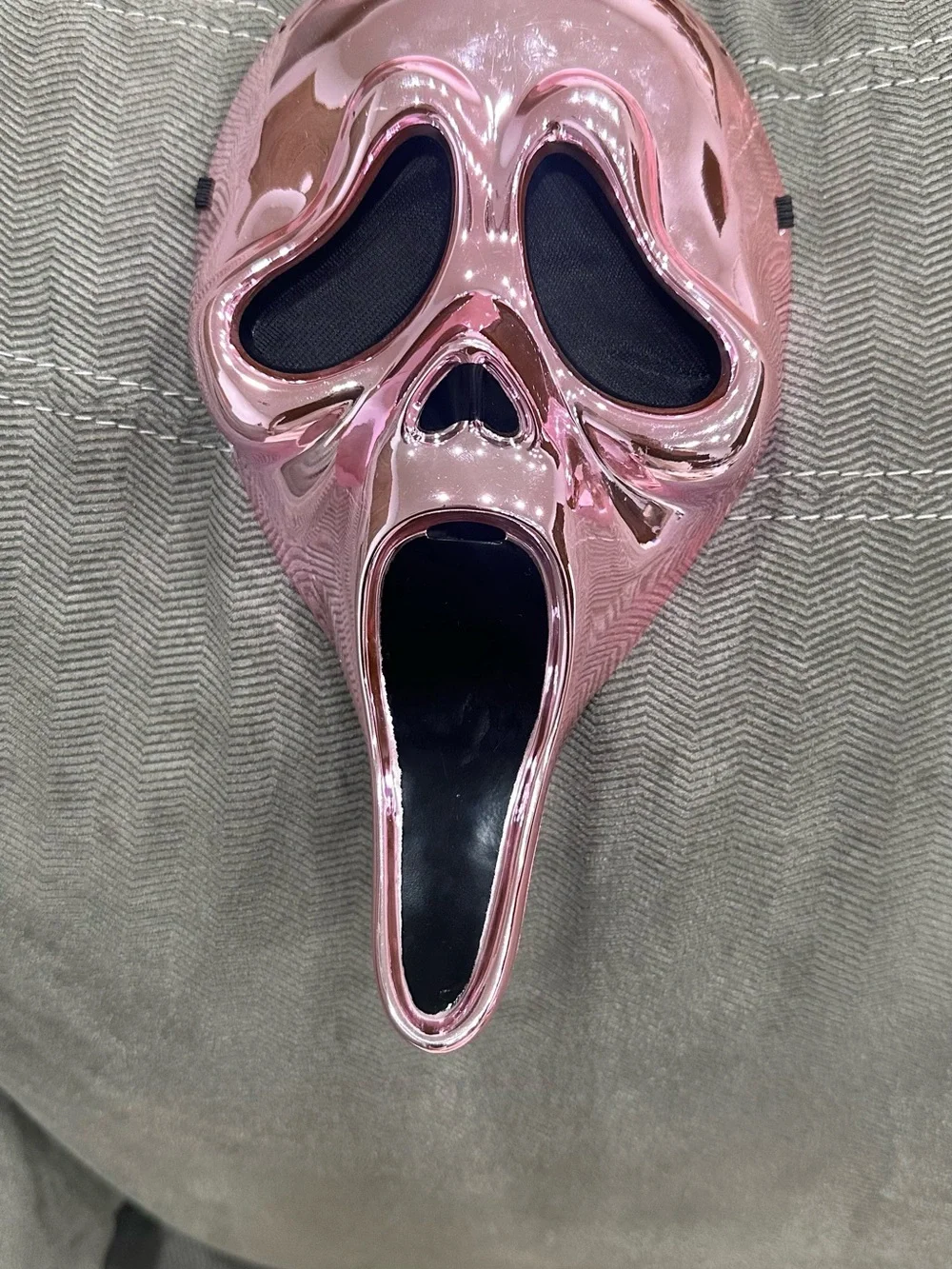 Spirit Halloween Toddler Pink Ghost Face Bling Costume 5T-6T Excellent Condition